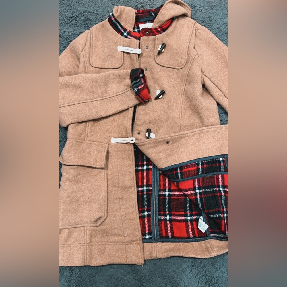 Girls peacoat super thick material